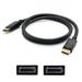 Add-onputer Peripherals L 1 ft. Displayport Male To Male Black Cable Pack Of 5