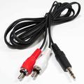 SF Cable 3.5mm Stereo Male to 2 RCA Male Y Cable 6 feet