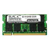 512MB Black Diamond Memory Module for HP Presario Laptop M2203AP DDR SO-DIMM 200pin PC2700 333MHz Upgrade