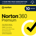 Norton 360 Premium Antivirus Software for 10 Devices 1 Year Subscription PC/Mac/iOS/Android [Digital Download]