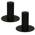 2 Goldwood Sound GTH-44 Speaker Cabinet Metal Pole Mounts 1 3/8 Stand Mounts