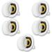 Acoustic Audio HD-5 In Ceiling Speakers Home Theater Surround Sound 5 Speaker Set