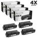 LD Compatible Replacements for Canon 046H 1254C001 Pack of 4 High Yield Black Toner Cartridges for use in ImageCLASS MF735Cdw LBP654Cfw MF733Cdw LBP654Cdw MF731Cdw