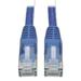 Tripp Lite N201001BL 1 ft. CAT6 Snagless Molded Patch Cable Blue
