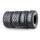 Set 4 ATV Tires 21x7-10 & 20x11-9 Polaris Predator 500 Outlaw 525S Racing Tire