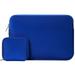 mosiso water repellent lycra sleeve bag cover for 13-13.3 inch laptop with small case for macbook charger greenery