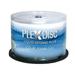 PlexDisc 631-C04 52x 80 Min 700 MB Liquid Defense Plus White Inkjet Hub Printable CD-R Pack of 50