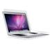 Skinomi Carbon Fiber Silver Skin Cover for Apple MacBook Air 13 in. (2008)