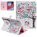 iPad Pro 11 Inch Case 2018 Allytech PU Leather 3D Cute Pattern Slim Fit Lightweight [NOT Support Apple Pencil Charging] Protective Folio Kickstand Wallet Case for Apple iPad Pro 11 Tree Girl