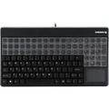 Cherry 14 SPOS USB Keyboard with 123 Position Key Layout and Touchpad - Black