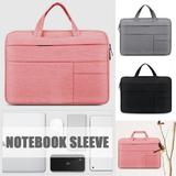 Amerteer Laptop Bag for Men Women Slim Light Business Briefcase Messenger Bag Water Resistant Portable Computer Carrying Sleeve Case Hidden Handle Fits 14-15.4 Inch Laptop