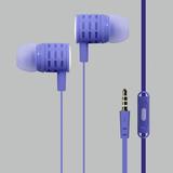 High Definition Sound 3.5mm Stereo Earbuds/ Headphone Compatible with iPod Touch (2019) iPod touch (6th 5th 4th 3rd 2nd generation) Nano (Purple) - w/ Mic + MND Stylus