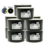 500 Pack Ridata Black CD-R 48X 700MB 80M Shiny Silver Thermal Surface Black Bottom Blank Media Recordable Disc