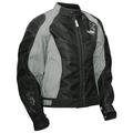 Castle Desire Womens Motorcycle Jacket Gray XL