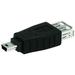 iMBAPrice USB 2.0 a (F) to Mini 5 Pin (m) USB Connector Adapter (Black)