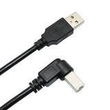 6ft Angle USB Cable for: Canon Pixma MX882 Wireless Office All-in-One Inkjet Printer Black