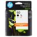 HP 60 Tri-Color/Black High Yield Original Ink Cartridge 2-Pack (N9H63FN)