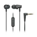 Audio_Technica ATH_CLR100iSBK SonicFuel In_Ear Headphones with In_line Microphone Control_ Black