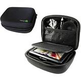 Charger-City Exclusive Multi-Compartment Hard Case for 5 GPS Garmin Nuvi 3760 3597 3450 3490 2455 2457 2475 2495 2497 2557 2577 2597 40 42 44 52 54 T LT LM LMT SatNav GPS Receiver (ChargerCity Direct