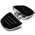 Krator Chrome Mini Board Floorboards Footpegs Compatible with 2015-2019 Harley Davidson Road Glide Special FLTRXS