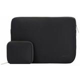 Mosiso Water Repellent Lycra Sleeve Bag Cover for 11-11.6 Inch MacBook Air/12.3 inch Microsoft Surface Pro 6/5/4/3 Laptop Sleeve Case Black