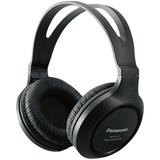 Panasonic Full-Size Over-Ear Wired Long-Cord Headphones Black RP-HT161-K