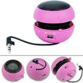 Wired Portable Loud Speaker Pink Multimedia Audio System w Built-in Battery D6B Compatible With Alcatel Tru Dawn REVVL 7 Jitterbug Smart A30 Plus 2 Pop 3 Idol 5S 5 4S Fierce 4