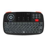 Rii i4 Mini Wireless Keyboard & Dual Modes Handheld Fingerboard Backlit Mouse Touchpad Remote Control Compatible with Windows / Android