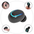 Wireless Bluetooth Earbud Bluetooth Earphone Bluetooth Headset Mini Invisible Wireless Earphone Wireless Earbud with Built in Mic for Gym Running Driving and Cooking 5 Hours Play Time