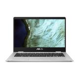 Restored Asus C423NA-WB04 Chromebook 14 HD Celeron N3350 1.10GHz 4GB RAM 32GB eMMc Chrome OS Silver (Refurbished)