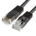 Cmple Cat5e Network Ethernet Cable - Computer LAN Cable 1Gbps - 350 MHz Cat5e Cable Gold Plated RJ45 Connectors - 75 Feet Black