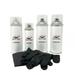 ABP Repair Paint Basecoat Clearcoat (1K) Primer (1K) and Prep Kit Compatible With Iridium Silver Metallic Mercedes-Benz S Class || Code: C775