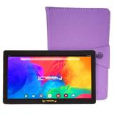 LINSAY 7 Quad Core 2GB RAM 64GB Storage Android 13 WiFi Tablet with Protective Case Purple