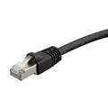 Monoprice Cat6A Ethernet Patch Cable - 75 Feet - Black | Network Internet Cord - RJ45 550Mhz STP Pure Bare Copper Wire 10G 26AWG