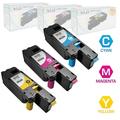LD Compatible Replacements for Dell Color Laser C1660w Set of 3 Laser Toner Cartridges Includes: 1 332-0400 Cyan 1 332-0401 Magenta and 1 332-0402 Yellow