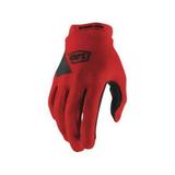 100% Ridecamp Gloves Red Medium
