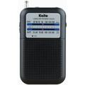 Kaito KA200 Portable Pocket Size AM/FM Radio - Black
