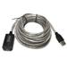 CableVantage 25 FT USB extension Cord Active USB 2.0 Extender / Repeater / Extension Cable High-Speed 480Mbps USB 2.0 Type A Male to A Female Extension Cable w/ Active Repeater (25 FT)