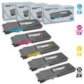 LD Compatible Replacement for Xerox Phaser 6600 / WorkCentre 6605 High Capacity Toner Cartridges: 2 106R02228 Black 1 106R02225 Cyan 1 106R02226 Magenta 1 106R02227 Yellow