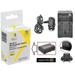 Hi-Capacity EN-EL15 Li-Ion Battery & 110/220V AC/DC Charger for Nikon