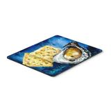 Carolines Treasures MW1089MP Oysters Two Crackers Mouse Pad Hot Pad or Trivet Large multicolor