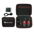 Midland EX37VP Emergency Walkie Talkie Kit + Flashlight + Whistle 22 Channels - Black/Red