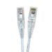 Micro Connectors E08-007W-SLIM5 7 ft. Ultra Slim 28AWG Cat6 UTP RJ45 Patch Cables White - Pack of 5