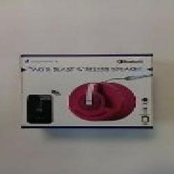Sakar Tag and Blast Wireless Bluetooth Speaker Pink