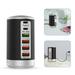 6 USB Ports Charger EEEkit Universal 6A 65W Multi USB Charging Station Wall Charger (3 USB+Type C+QC3.0+PD 18W) Compatible with iPhone iPad Android Cell Phone Tablets
