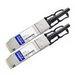 AddOn 3m Extreme Compatible QSFP+ DAC - network cable - 10 ft