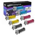 Speedy Compatible Toner Cartridge Replacement for Dell 2150 (2 Black 2 Cyan 2 Magenta 2 Yellow 8-Pack)