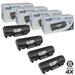 Compatible Replacements for Lexmark 50F1H00 (501H) 4PK HY Black Toners for Lexmark MS310d MS310dn MS312dn MS315dn MS410d MS410dn MS415dn MS510dn MS610de MS610dn MS610dte & MS610dtn