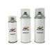 ABP Repair Paint 12 Oz Basecoat Clearcoat (1K) and Primer (1K) Compatible With Bright Red Geo Metro - 2 Door || Code: 9423