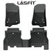 LASFIT Car Floor Mats for 2018-2023 Jeep Wrangler Unlimited JL 4 Door Only (Not Fit for 4xe) All Weather Mats Floor Liner Set TPE Material